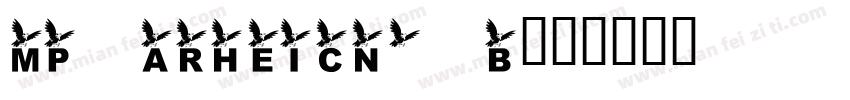 MP ARHeiCn3 B字体转换